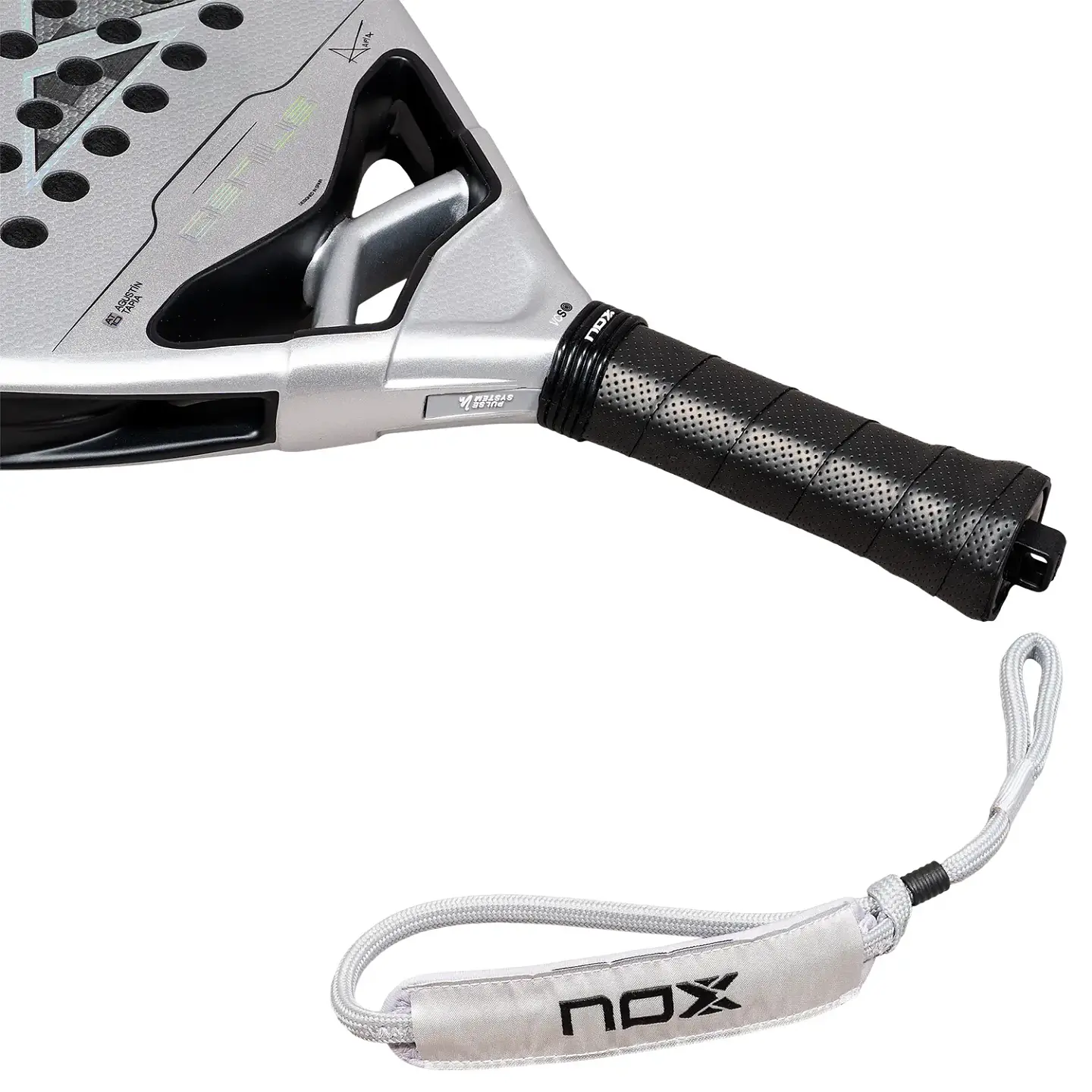 Pala de pádel Nox Genius Attack 12K ALUM XTREM by Agustin Tapia 2027 (PRE-VENTA) 8