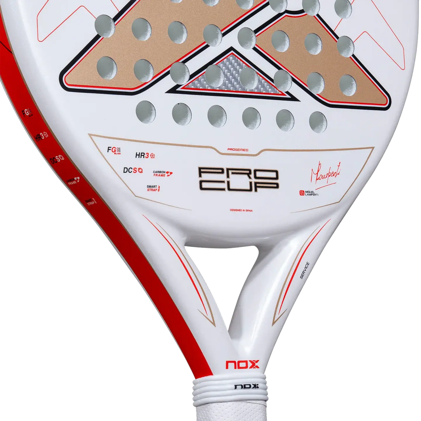 Pala de pádel Nox ML10 Pro Cup Corp by Miguel Lamperti 2027 (PRE-VENTA) 3
