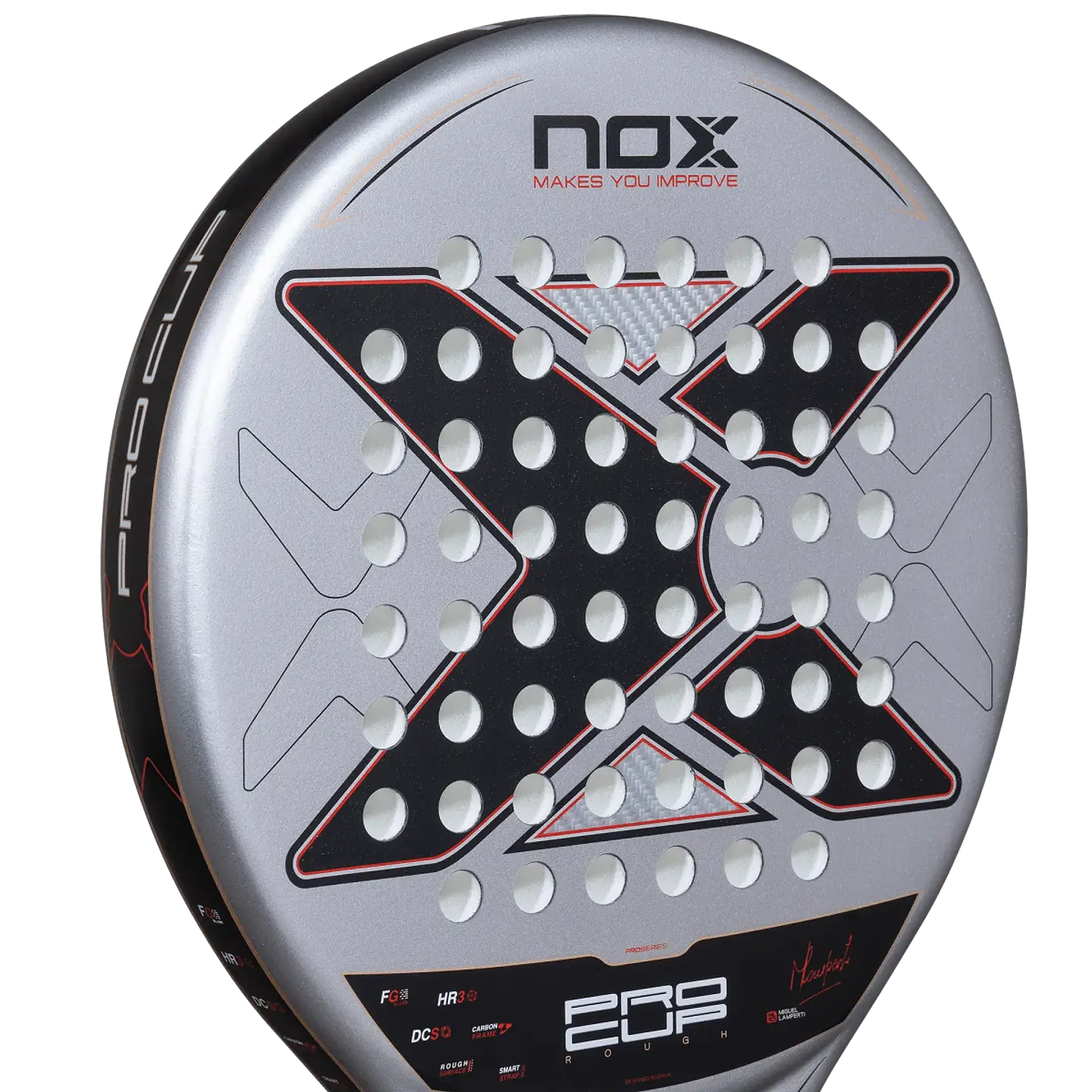 Pala de pádel Nox ML10 Pro Cup Rough Surface by Miguel Lamperti 2027 (PRE-VENTA) 6