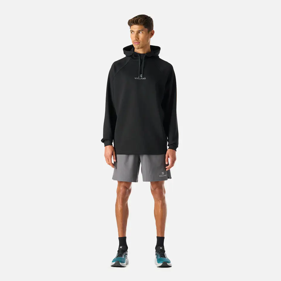 Polerón Vulcano Tempo Sweatshirt Hoody Negro 4