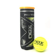 Tarro Pelotas Padel Nox Pro Titanium