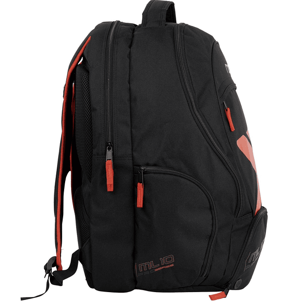 Mochila Nox ML10 Street Negra Naranja 3