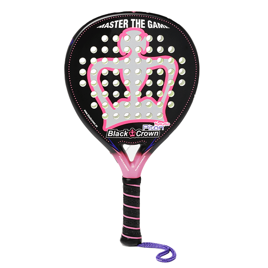 Pala de pádel Black&Crown Piton Nakano