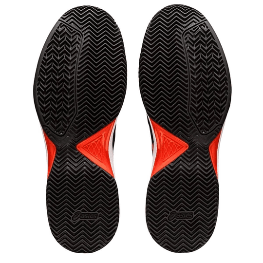Zapatillas Asics Gel Padel Pro 5 Negro Rojo