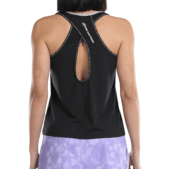 Polera Bullpadel Emita Negro