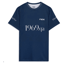Polera Nox Sponsors AT10 Azul Marino