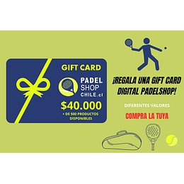 Gift Card Padelshop $40.000 