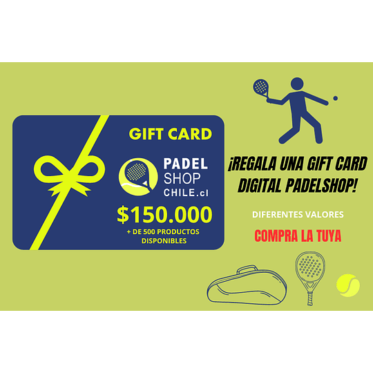 Gift Card Padelshop $150.000 