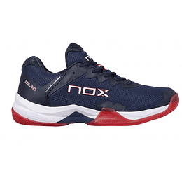 Zapatillas Nox ML10 HEXA Azul Marino Rojo