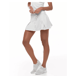 Falda Bia Brazil Shorts Blanca