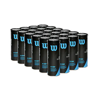Caja de Pelotas De Tenis Wilson Tour Premier X3 (18 unidades)