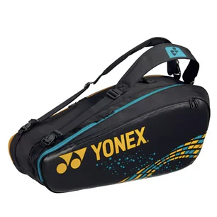 Bolso de tenis Yonex Pro Dorado X6 