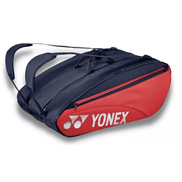 Bolso de tenis Yonex Team Rojo X12