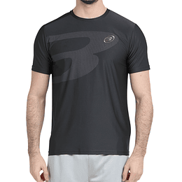 Polera Bullpadel Unale Azabache 