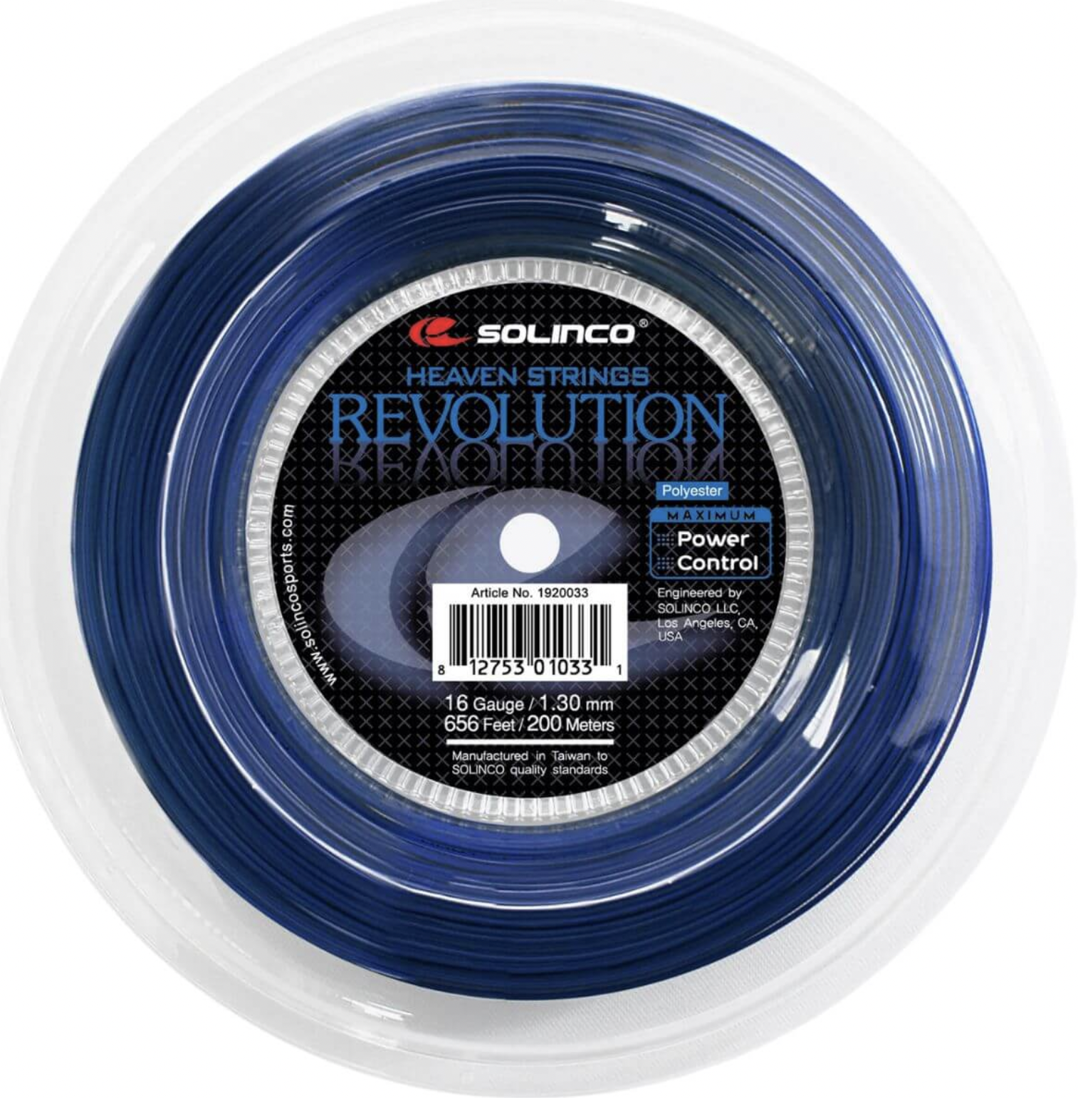 Cuerda De Tenis Solinco Revolution 16 Azul