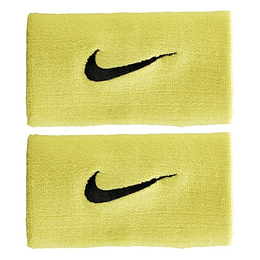 Muñequera Nike Premier Amarillo Logo Negro Sellada