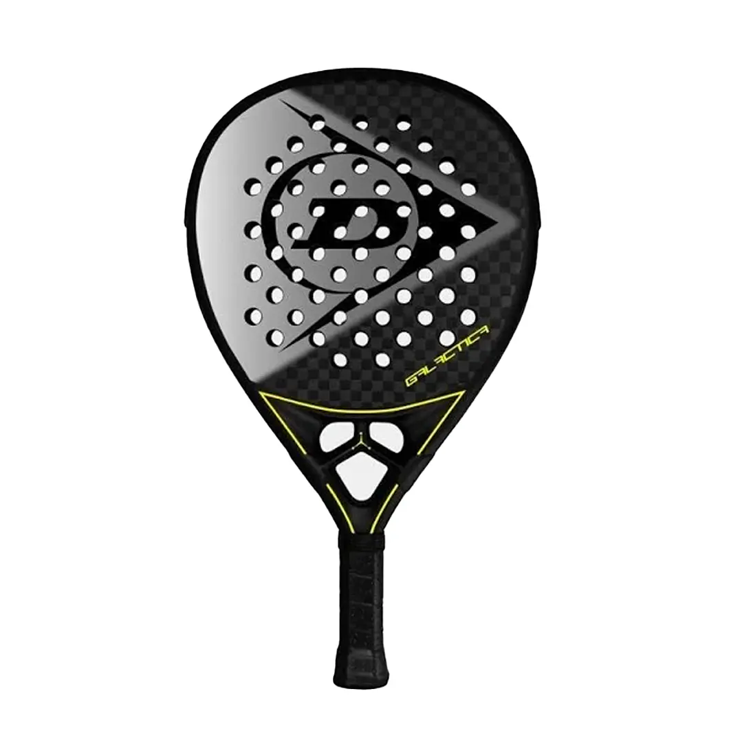 Pala de pádel Dunlop Galactica Negro Amarillo 1