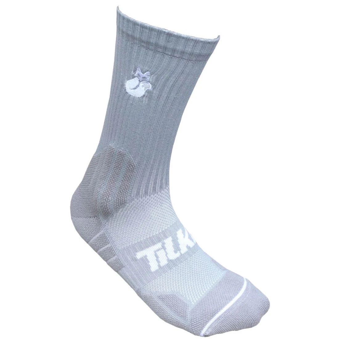 Calcetín Crew D1 Tilki Lehinde Grey/White