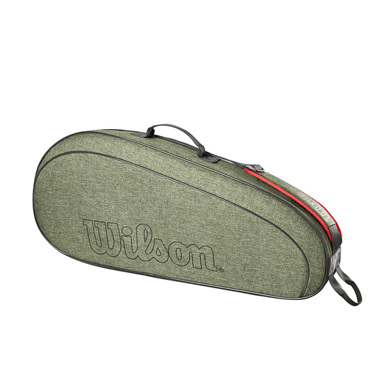 Bolso de tenis Wilson Heather Verde 3 PK