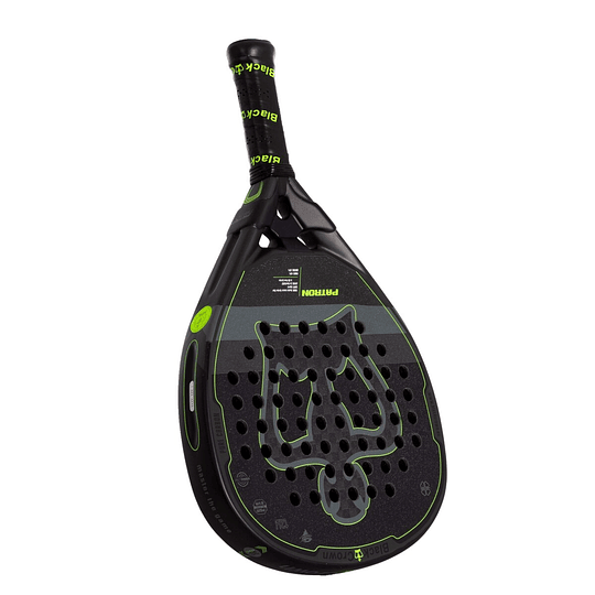 Pala de Padel Black & Crown Patron