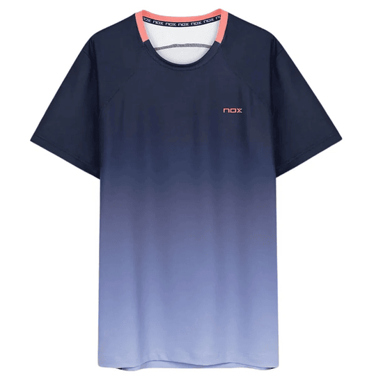 Polera Nox Hombre Pro Fit Naval Blue Degraded