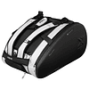 Bolso Paletero de pádel Nox Luxury Master Series Blanco/Negro