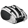 Bolso Paletero de pádel Nox Luxury Master Series Blanco/Negro