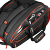 Bolso Paletero de pádel Nox Luxury Open Series Negro / Rojo