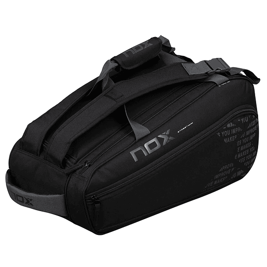 Bolso Paletero de pádel Nox Street Series Negro / Gris