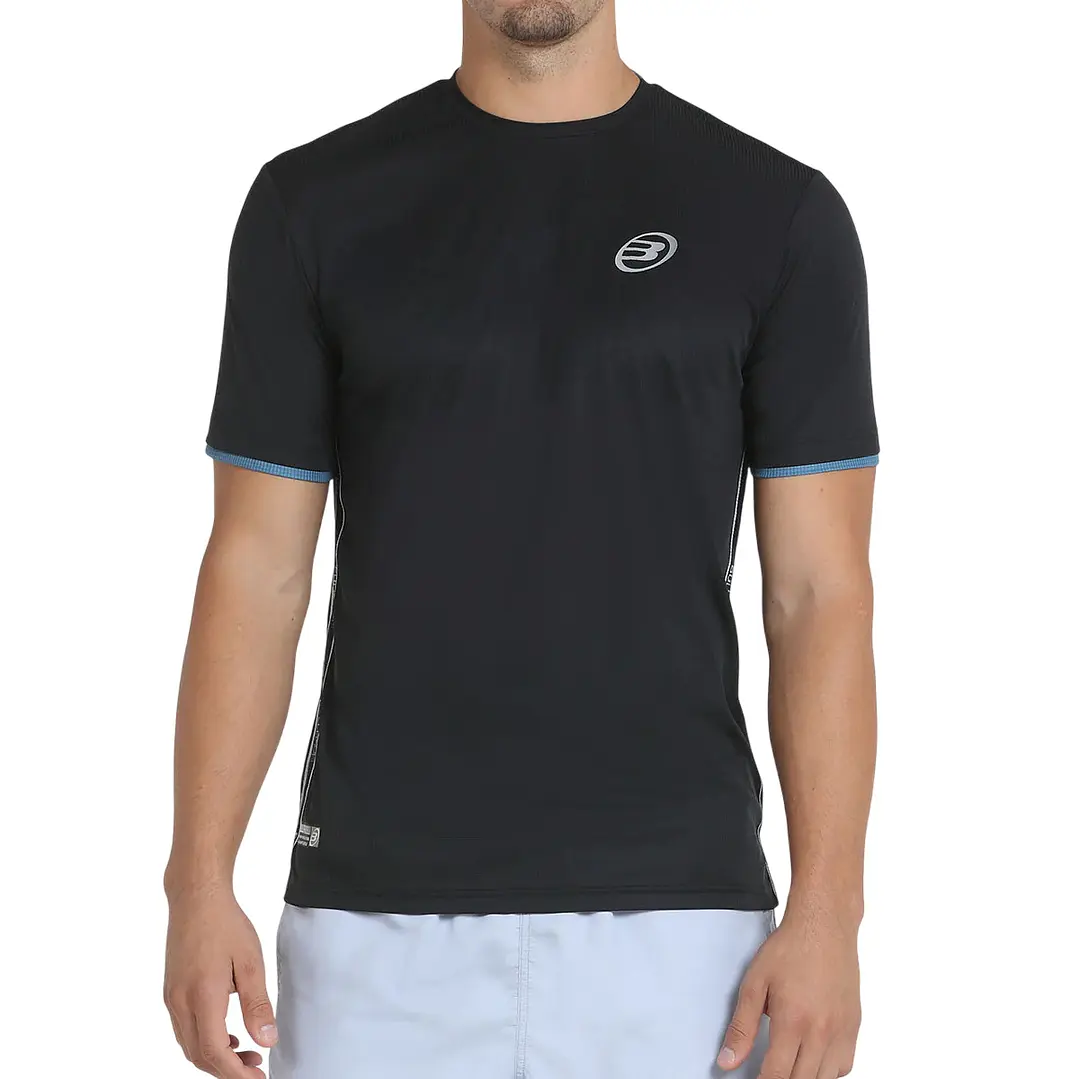 Polera Bullpadel Cervan Azul Sombra 1