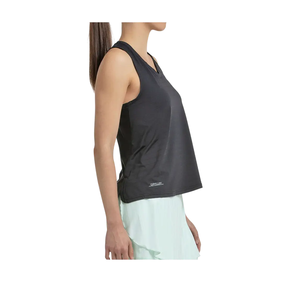 Polera Bullpadel Mujer Adies Negro 3