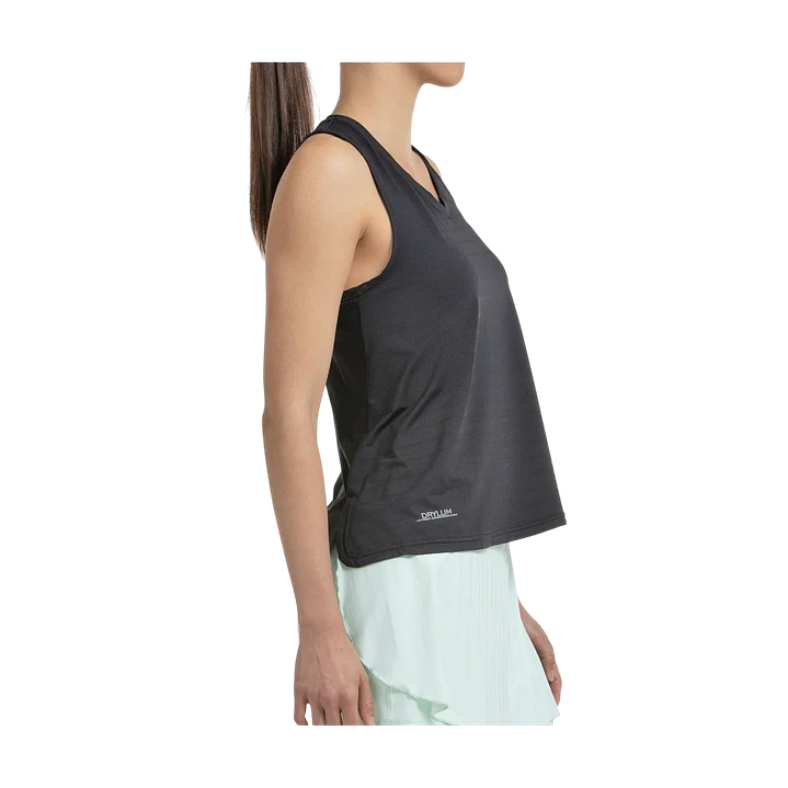 Polera Bullpadel Mujer Adies Negro 3