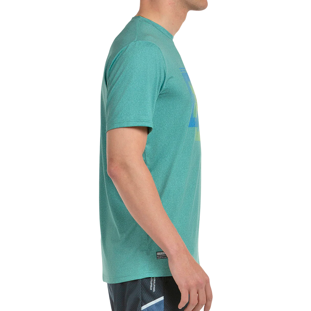 Polera Bullpadel Bebas Azul  5