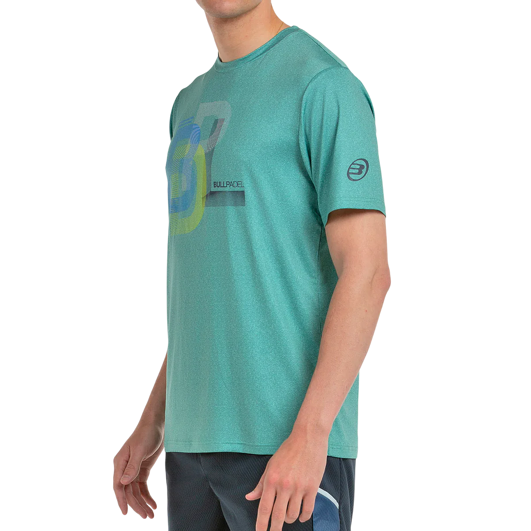 Polera Bullpadel Bebas Azul  6