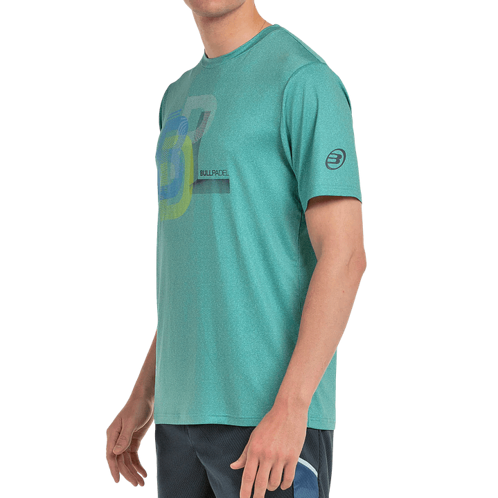 Polera Bullpadel Bebas Azul  6