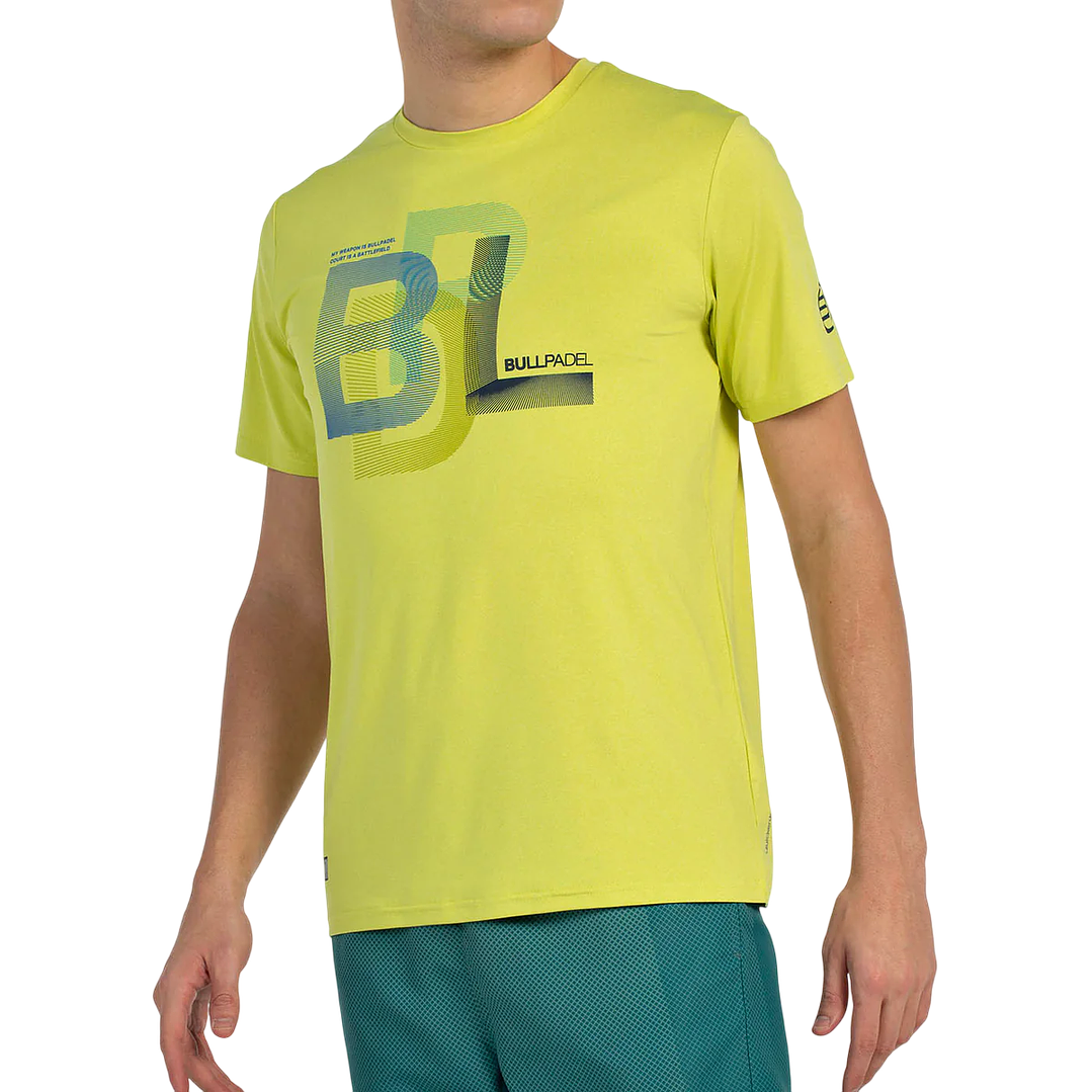 Polera Bullpadel Bebas Azul  10