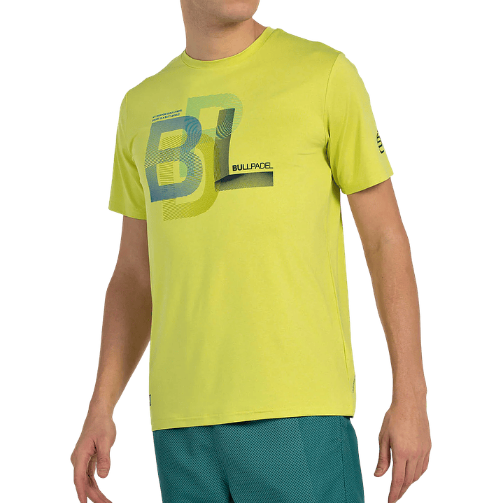 Polera Bullpadel Bebas Azul  10