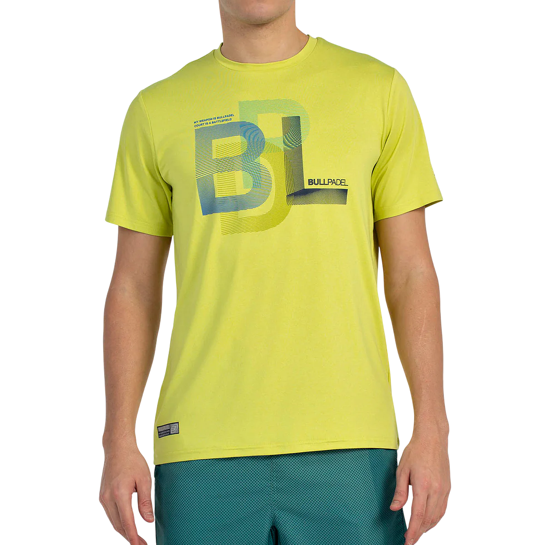 Polera Bullpadel Bebas Azul  9