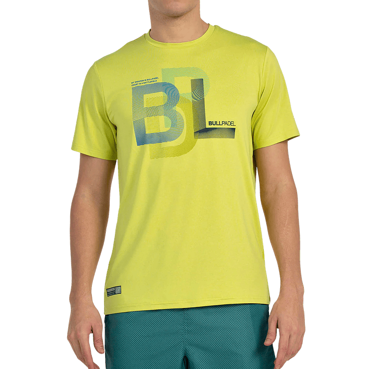 Polera Bullpadel Bebas Azul  9