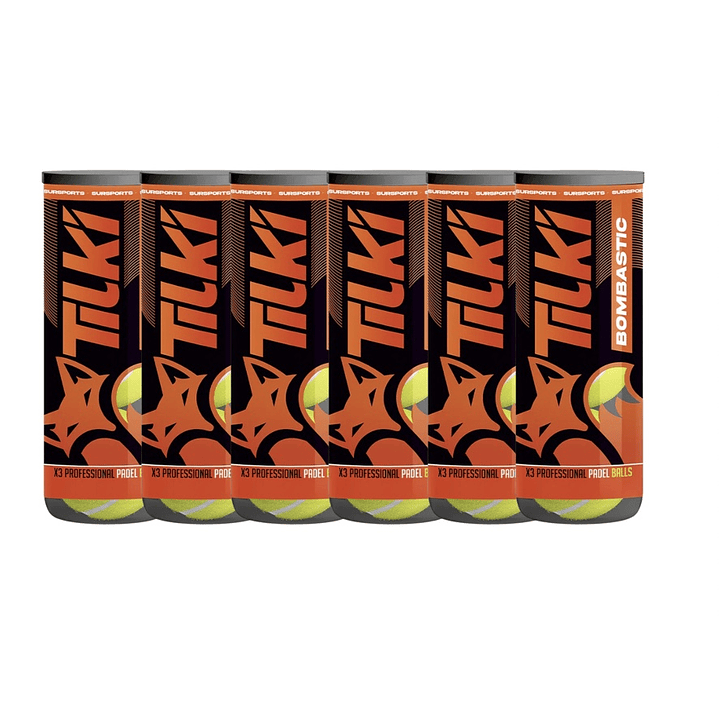  Caja De Pelotas de pádel Tilki Bombastic X3 (24 Unidades) 2