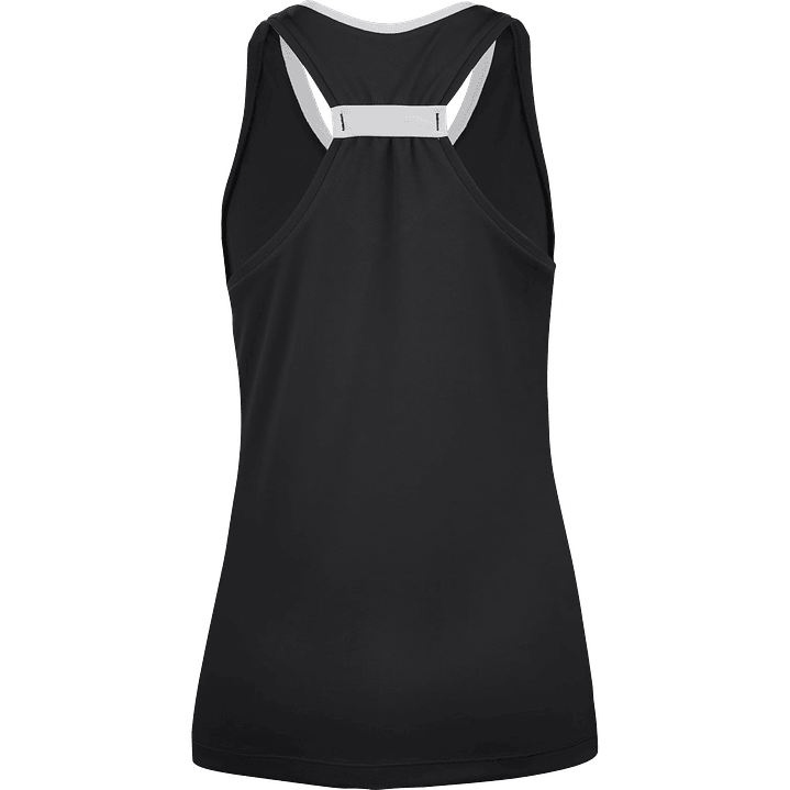 Polera Babolat Play Tank Negro Mujer 3