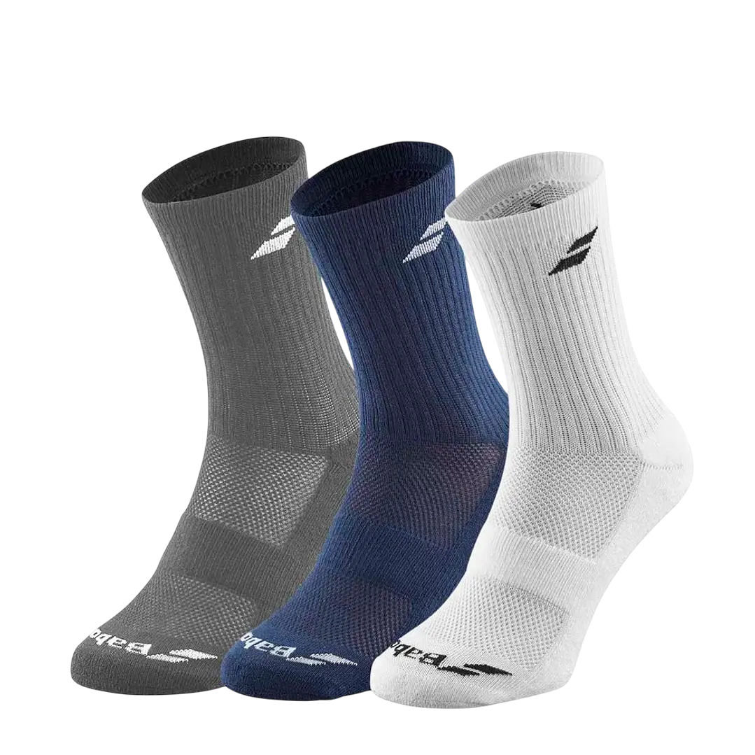 Calcetines Babolat x3 Colores 1