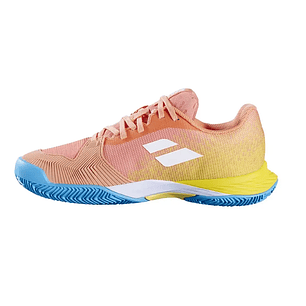 Zapatilla Tenis Babolat Jet Mach 3 Clay Junior Girl Coral Gold Fusion