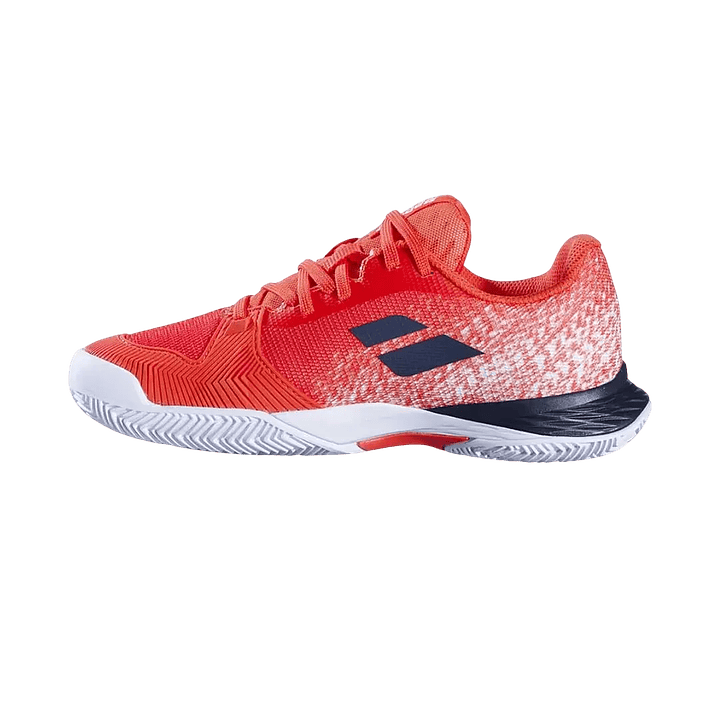 Zapatilla Tenis Babolat Jet Mach 3 Clay Junior Boy Strike Red White 2