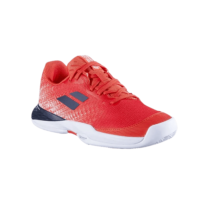 Zapatilla Tenis Babolat Jet Mach 3 Clay Junior Boy Strike Red White 3