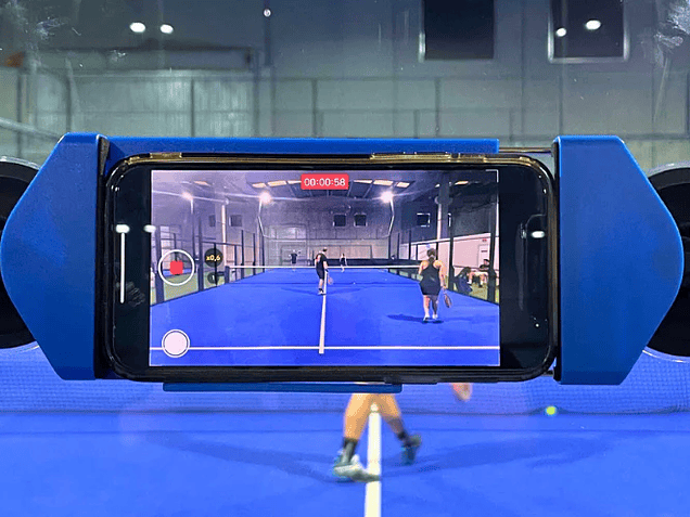 Acepad soporte móvil para grabar tus partidos de pádel 