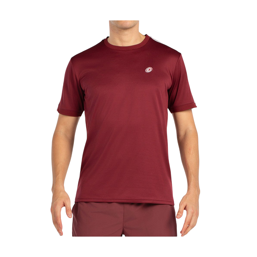 Polera Bullpadel Alder Vino Burdeos  1