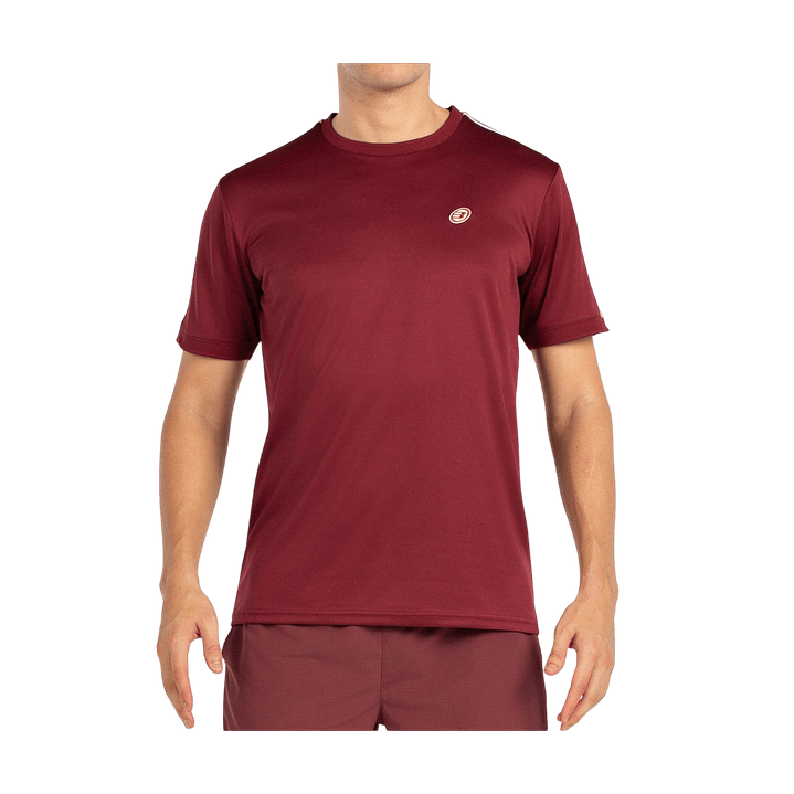 Polera Bullpadel Alder Vino Burdeos  1