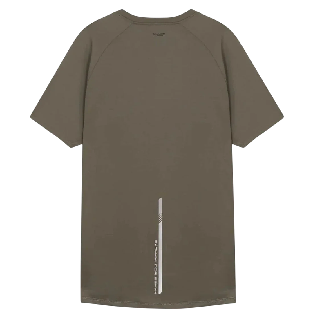 Polera Nox Pro Fit Olive Green  3
