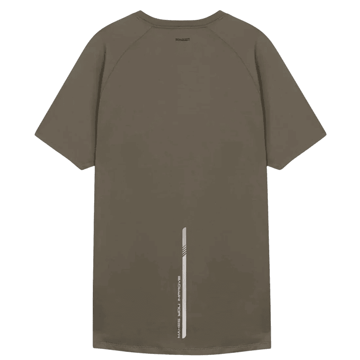 Polera Nox Pro Fit Olive Green  3